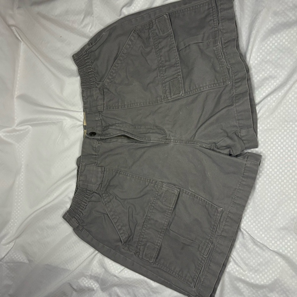 RedHead Charcoal Elastic Waist Shorts